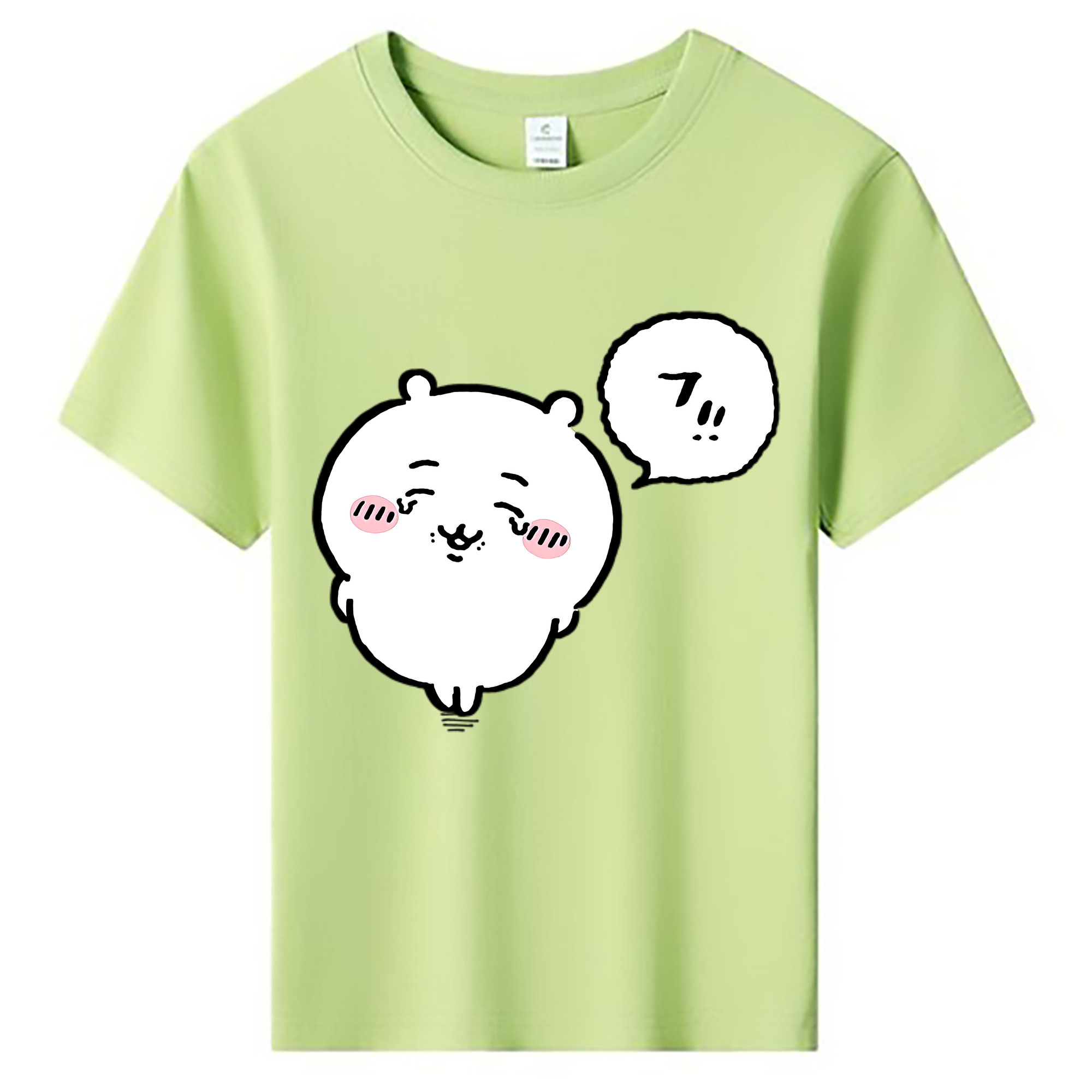 （画像用） ちいかわ ちいかわ Chii-kawa chiikawa 綿100％キッズTシャツ（フロントプリント）